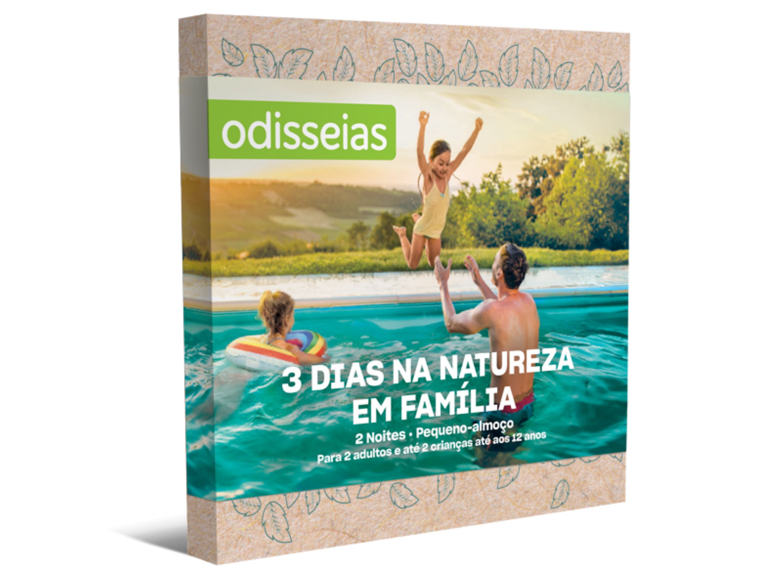 Imagem 0 de Odisseias Pack Presente - 3 Dias na Natureza em Família | 2 noites | Peq. Almoço | 2 adultos + 2 crianças