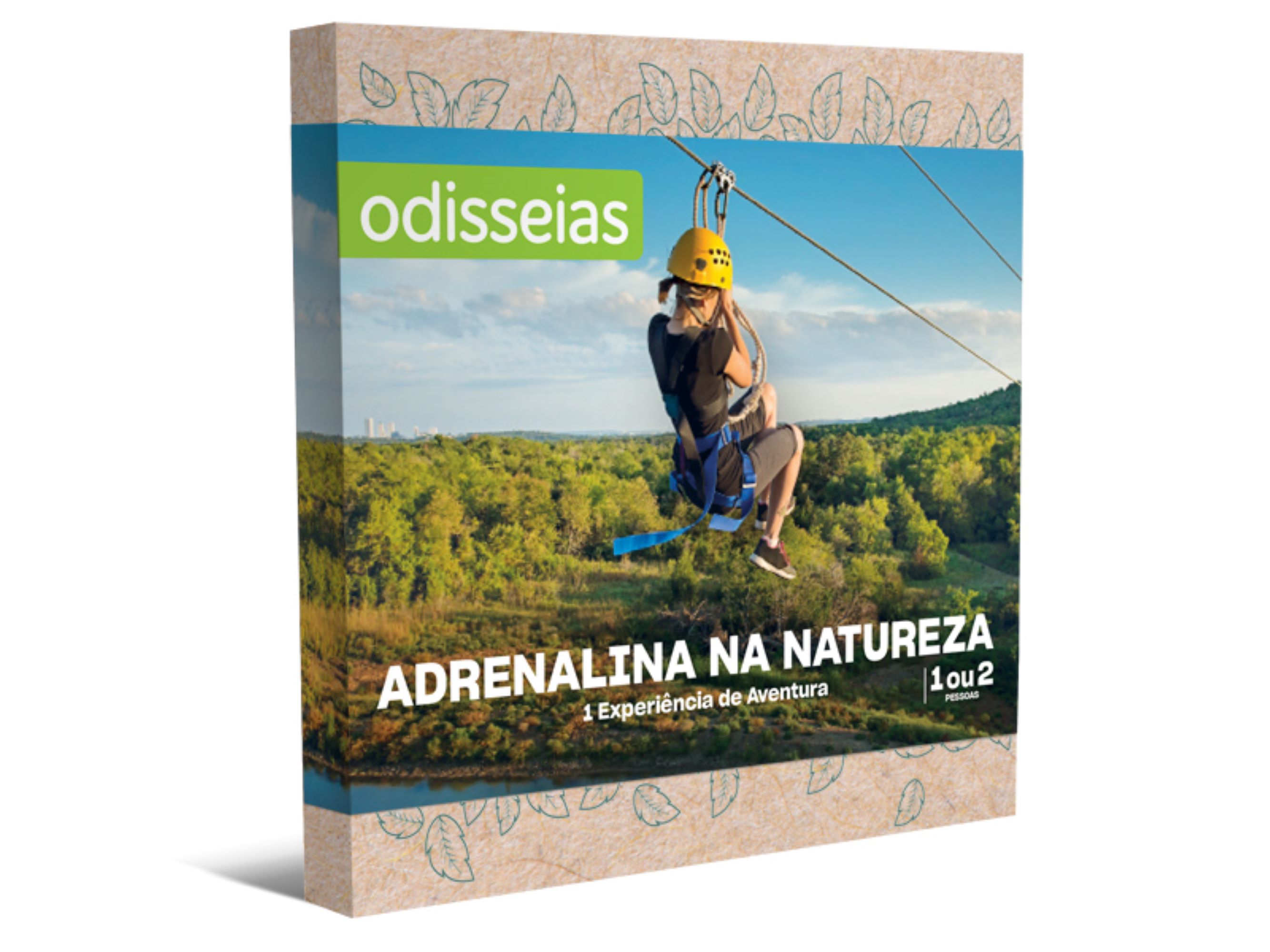 Imagem 0 de Odisseias Pack Presente - Adrenalina na Natureza | Experiência de aventura para 1 ou 2 pessoas