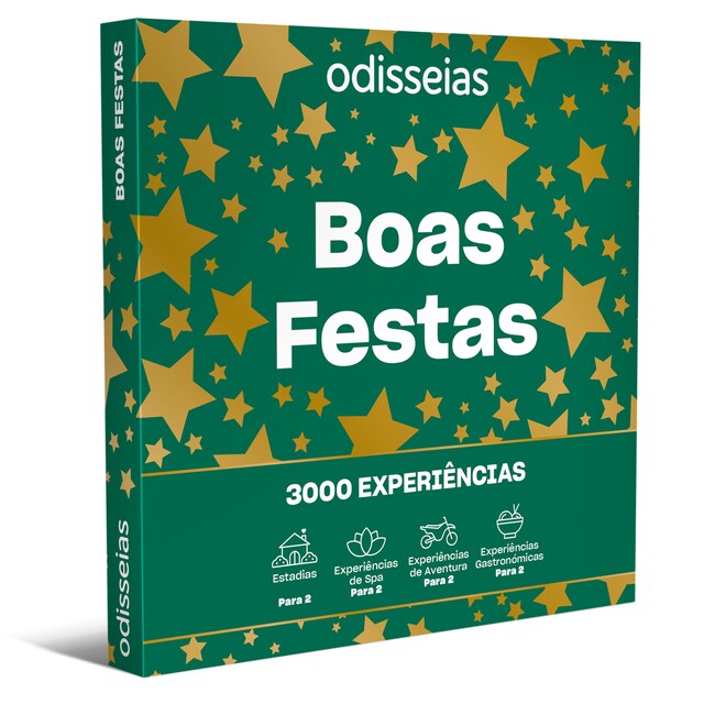 Imagem 0 de Pack Presente Odisseias - Boas Festas| Experiência de alojamento, spa, gourmet ou aventura | 2 pessoas