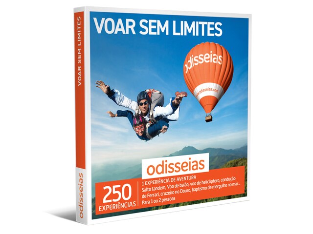 Imagem 0 de Pack Presente Odisseias - Voar Sem Limites | Experiência de Aventura para 1 ou 2 pessoas