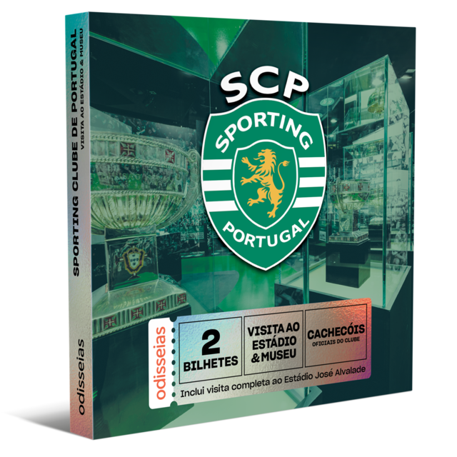 Imagem 0 de Odisseias Pack Presente - Sporting Clube de Portugal | Visita ao Estádio e Museu