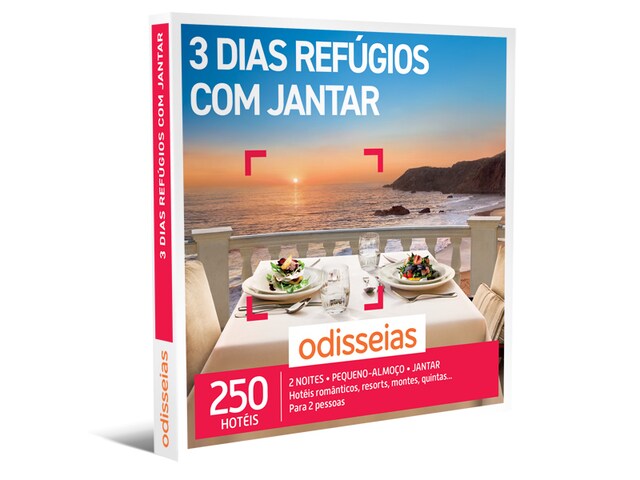 Imagem 0 de Odisseias Pack Presente - 3 Dias Refúgios com Jantar| Experiência de alojamento e Jantar | 2 pessoas