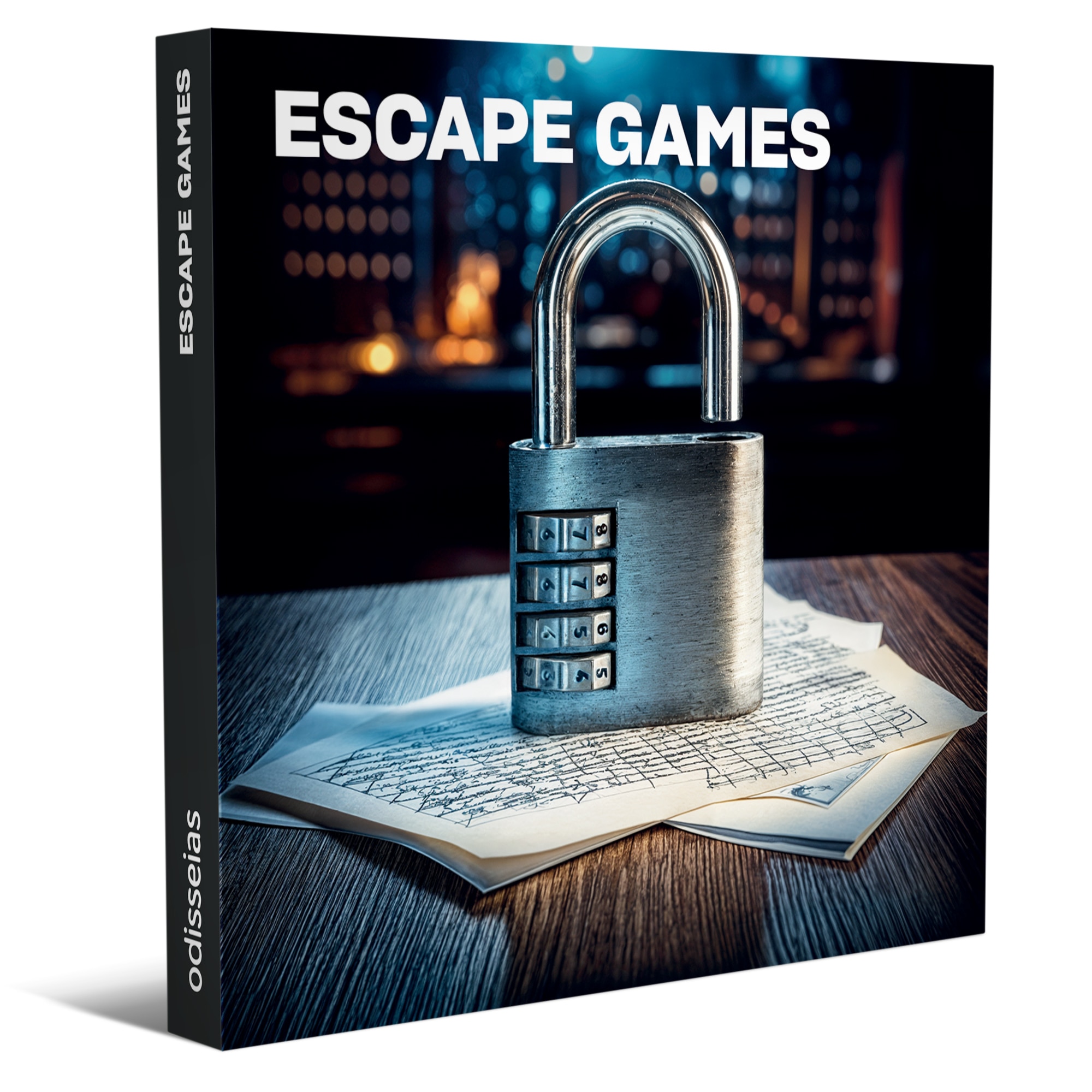 Pack Presente Odisseias - Escape Games | Experiência até 5 pessoas 1