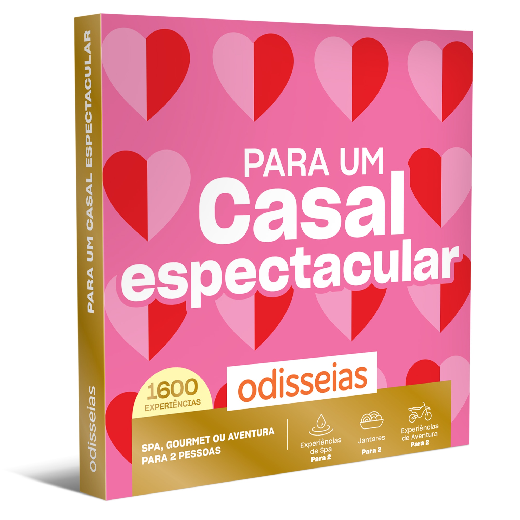 Imagem 0 de Pack Presente Odisseias - Para um Casal Espectacular | Experiência SPA, gourmet ou aventura | 2 pessoas