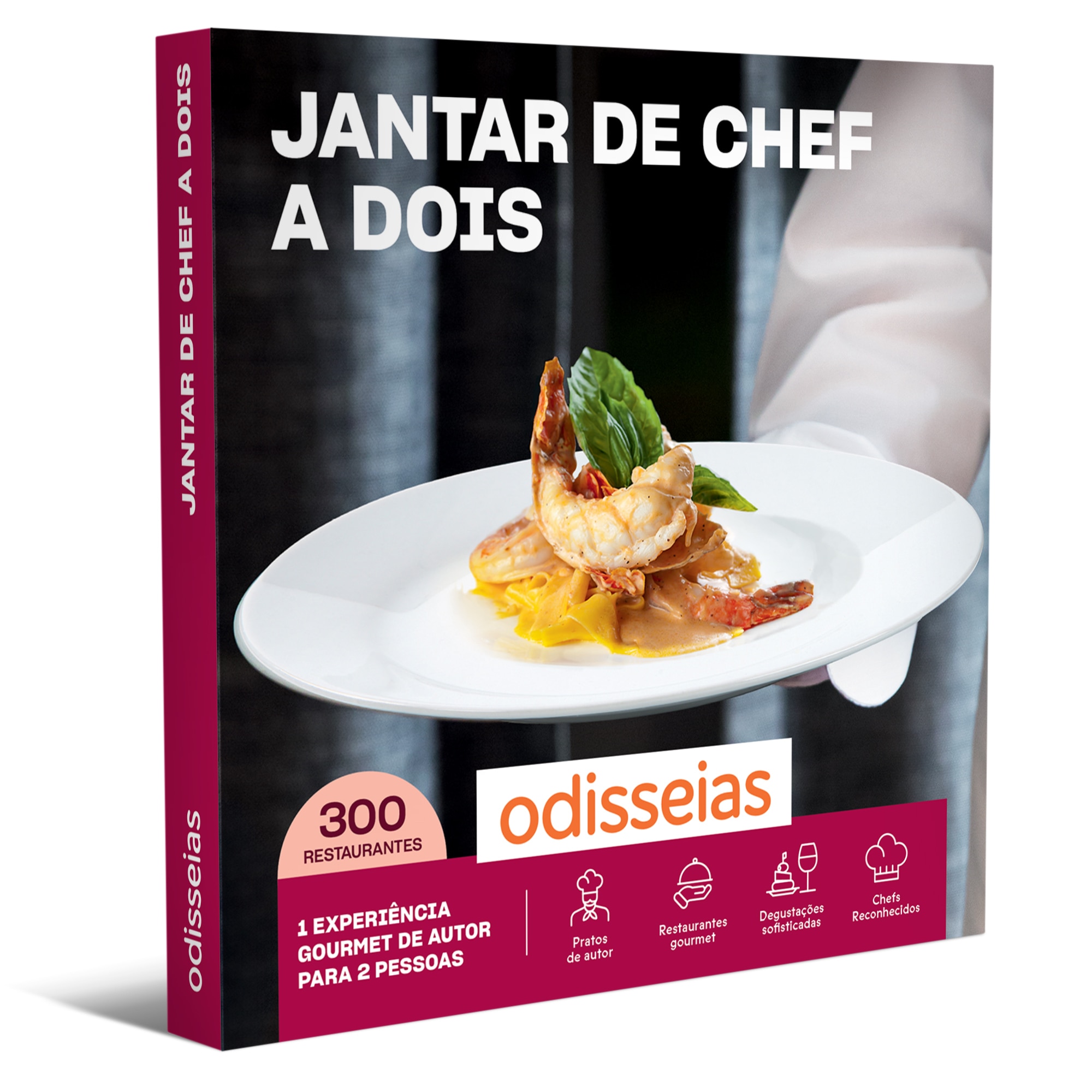 Imagem 0 de Pack Presente Odisseias - Jantar de Chef a Dois | Experiência gourmet | 2 pessoas