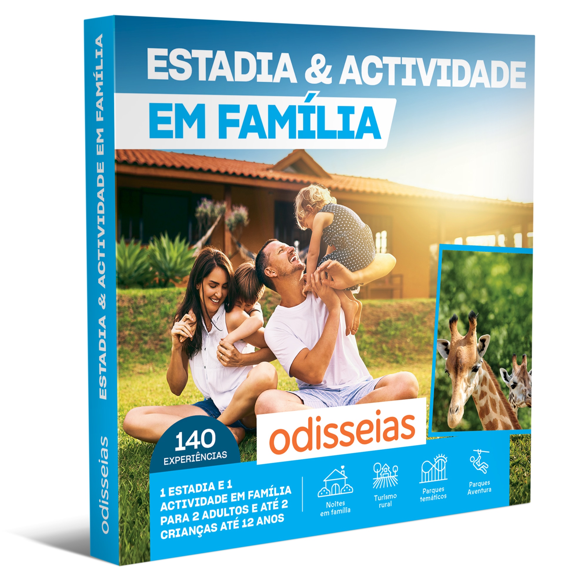 Pack Presente Odisseias - Estadia & Actividade em Família | Experiência de alojamento e aventura 1