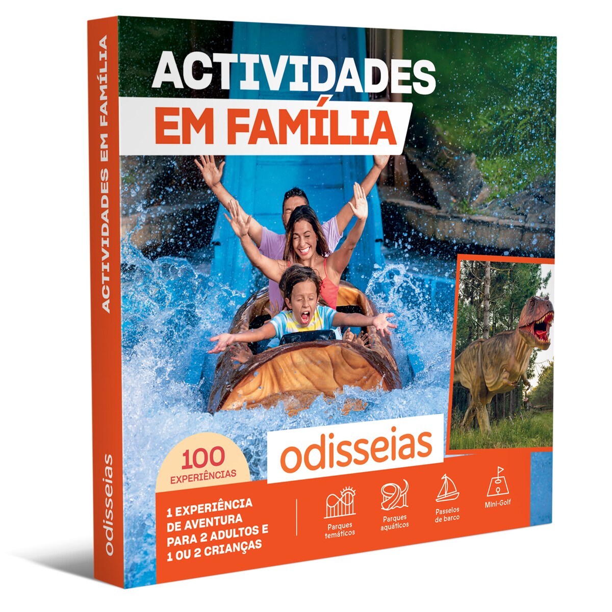 Pack Presente Odisseias - Actividades em Família | Experiência de aventura | 2 adultos + 1 ou 2 crianças 1