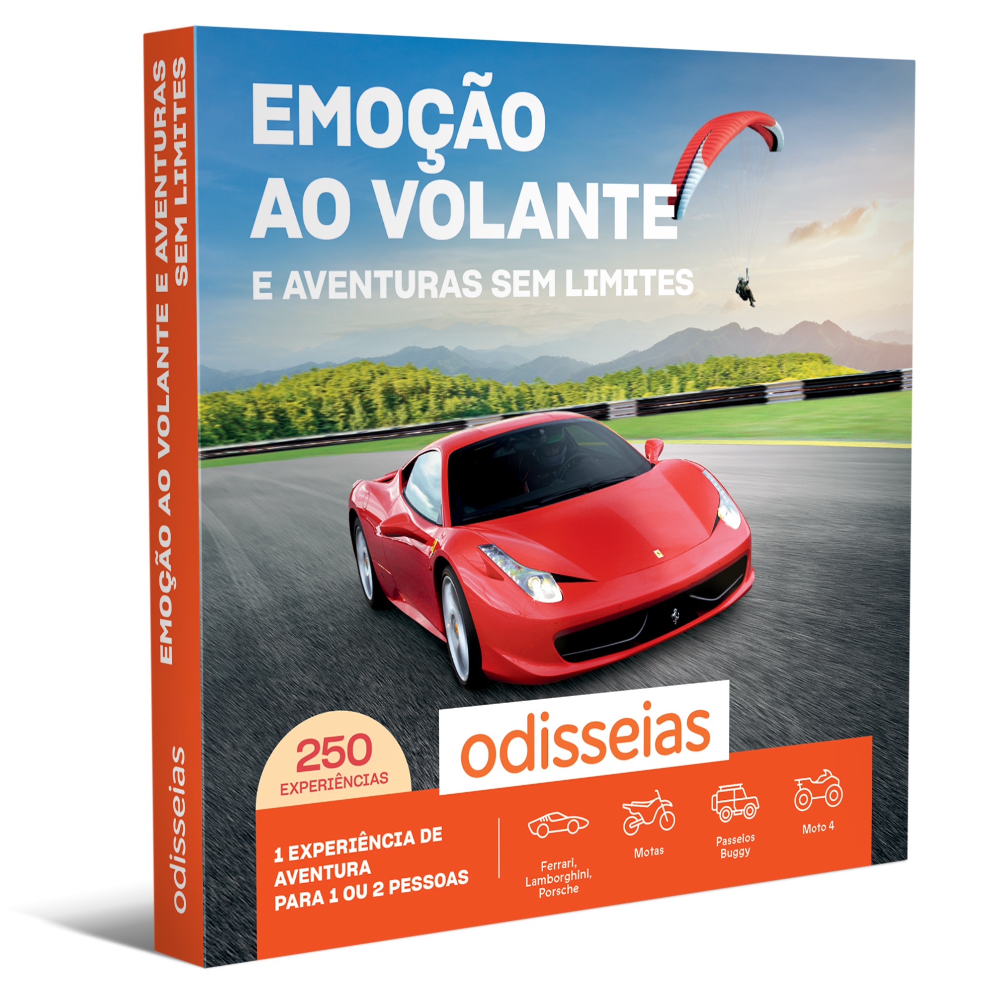 Imagem 0 de Pack Presente Odisseias - Emoção ao Volante e Aventuras Sem Limites | Experiência de Aventura para 1 ou 2 pessoas