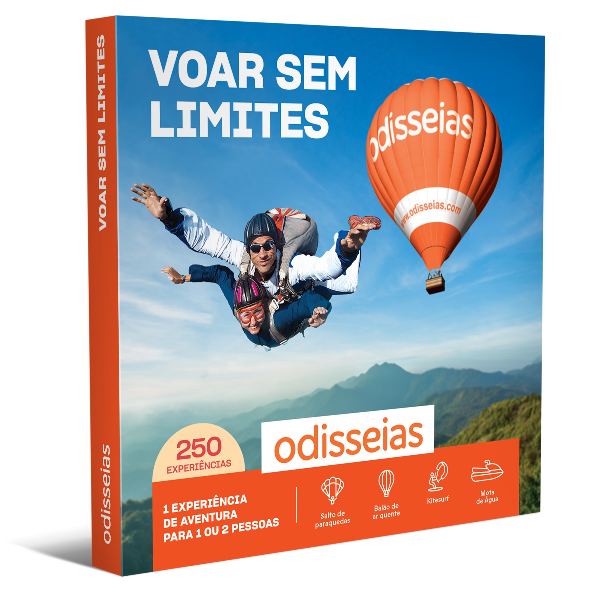 Imagem 0 de Pack Presente Odisseias - Voar Sem Limites | Experiência de Aventura para 1 ou 2 pessoas