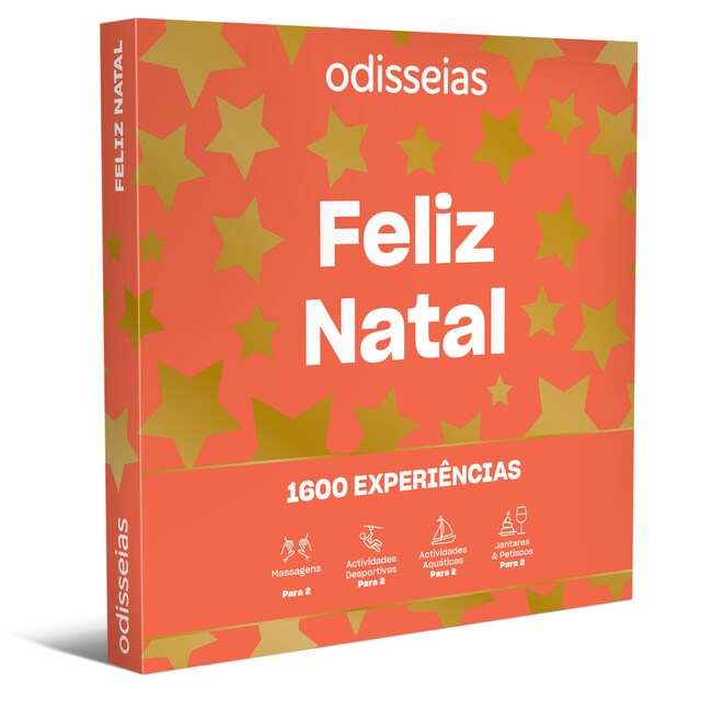 Imagem 0 de Pack Presente Odisseias - Feliz Natal | Experiência de Spa, gourmet ou aventura | 2 pessoas