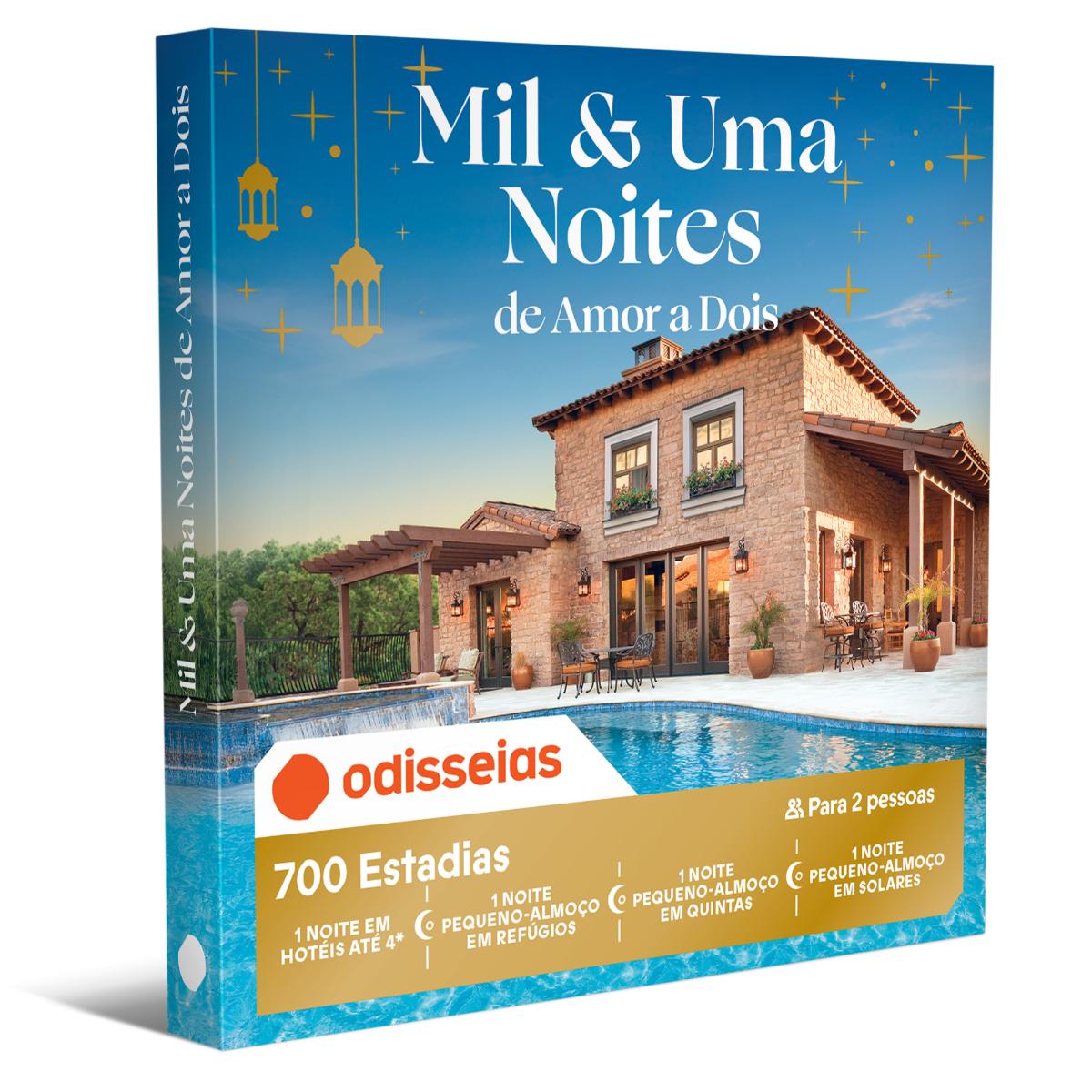 Imagem 0 de Pack Presente Odisseias - Mil & Uma Noites de Amor a Dois | Experiência 1 noite | 2 pessoas