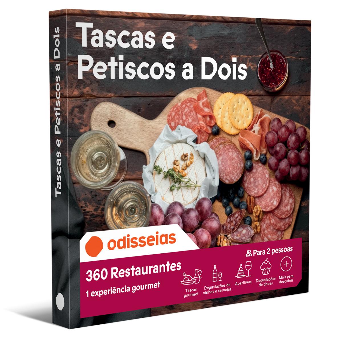 Imagem 0 de Pack Presente Odisseias - Tascas e Petiscos a Dois | Experiência gourmet | 2 pessoas