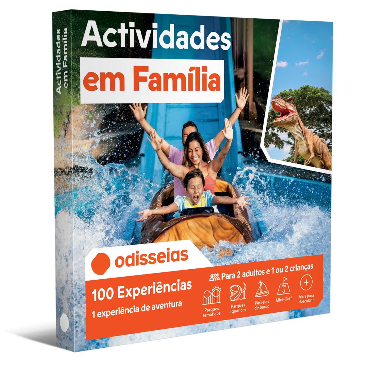 Imagem 0 de Pack Presente Odisseias - Actividades em Família | Experiência de aventura | 2 adultos + 1 ou 2 crianças