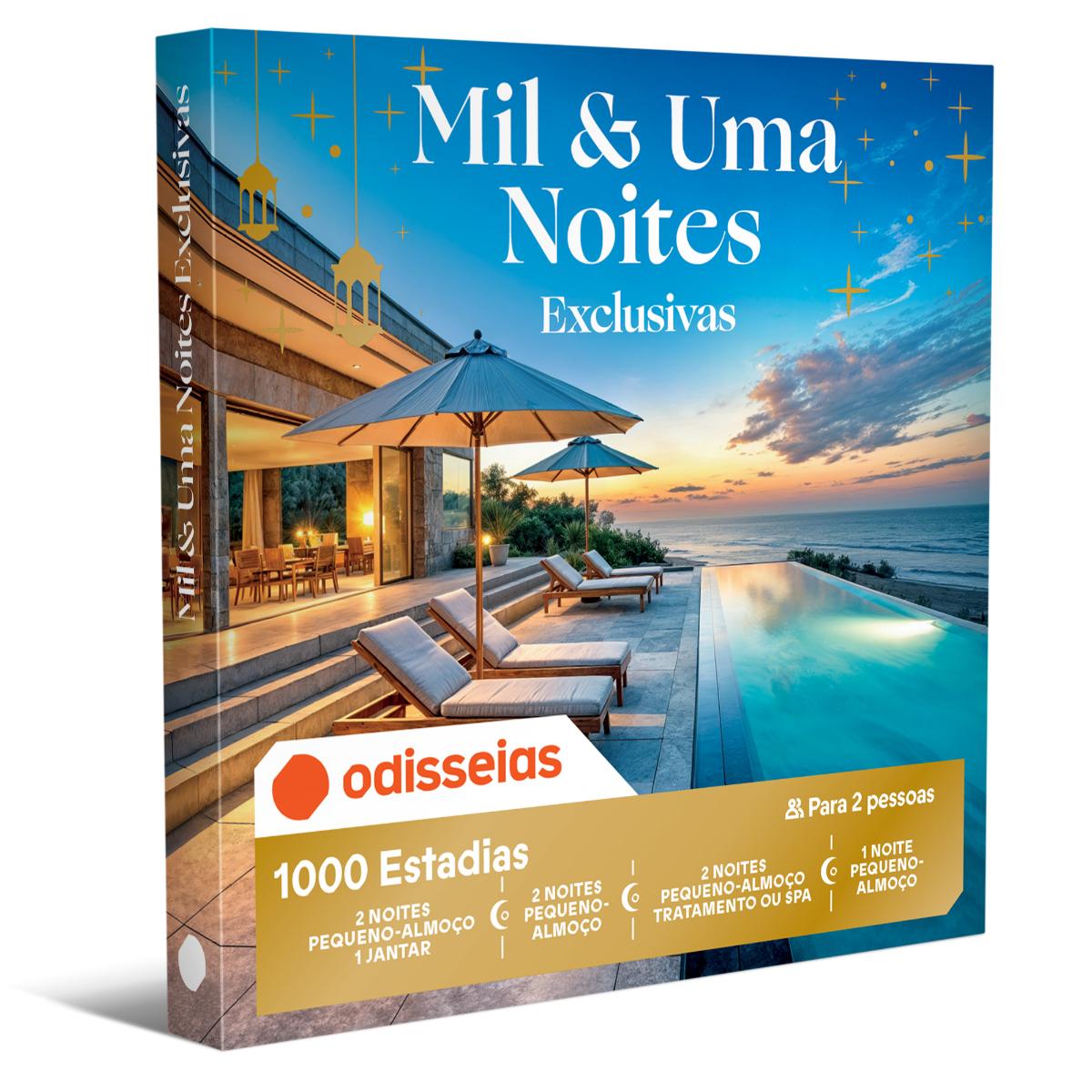 Imagem 0 de Pack Presente Odisseias - Mil & Uma Noites Exclusivas | Experiência 1 ou 2 Noites ou 2 noites com SPA, tratamento ou jantar | 2 pessoas