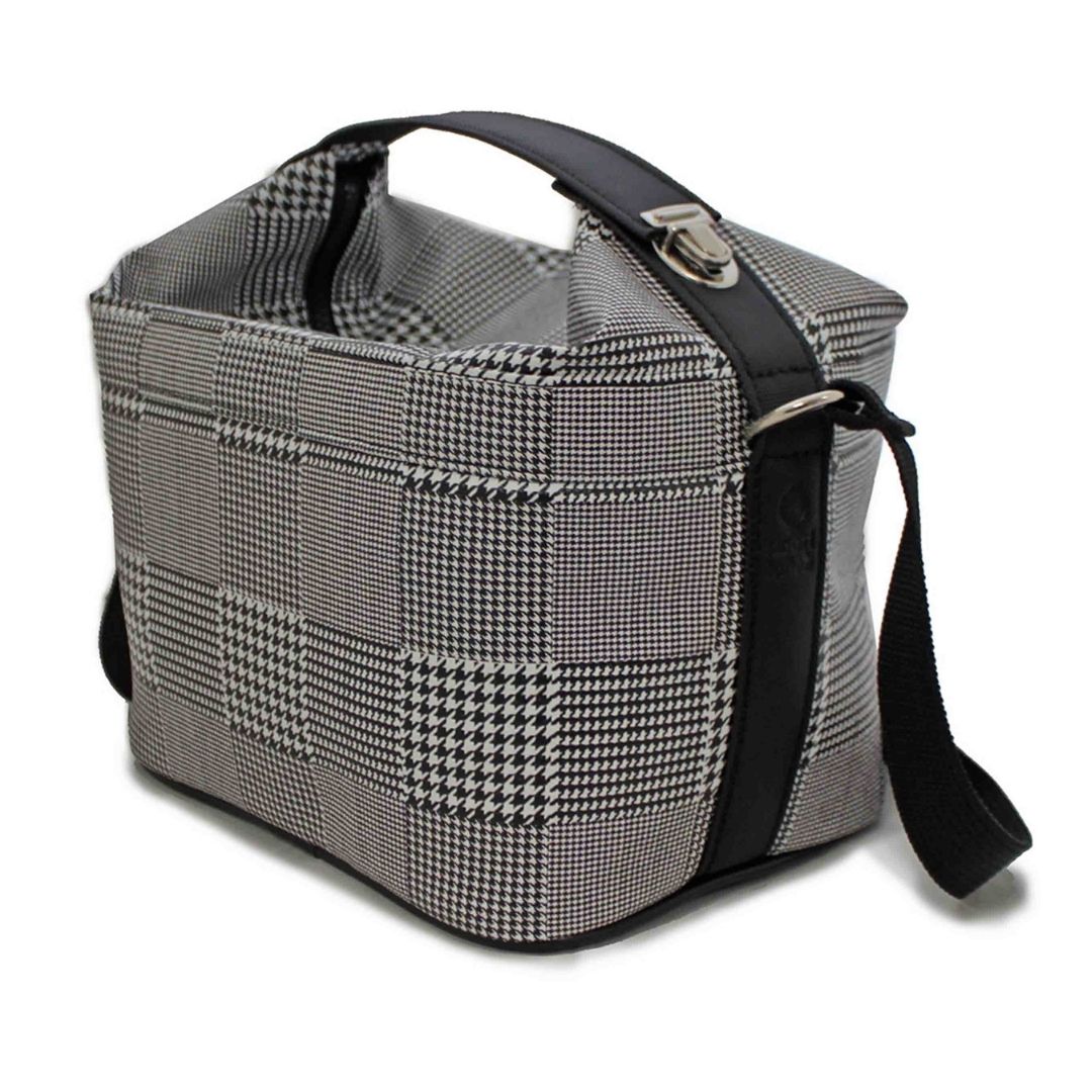 Saco Térmico Cubic Xadrez Preto-3