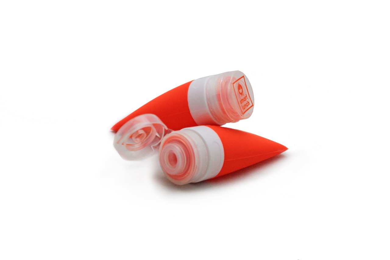 Acessório Bisnagas para molhos e topping Laranja-2