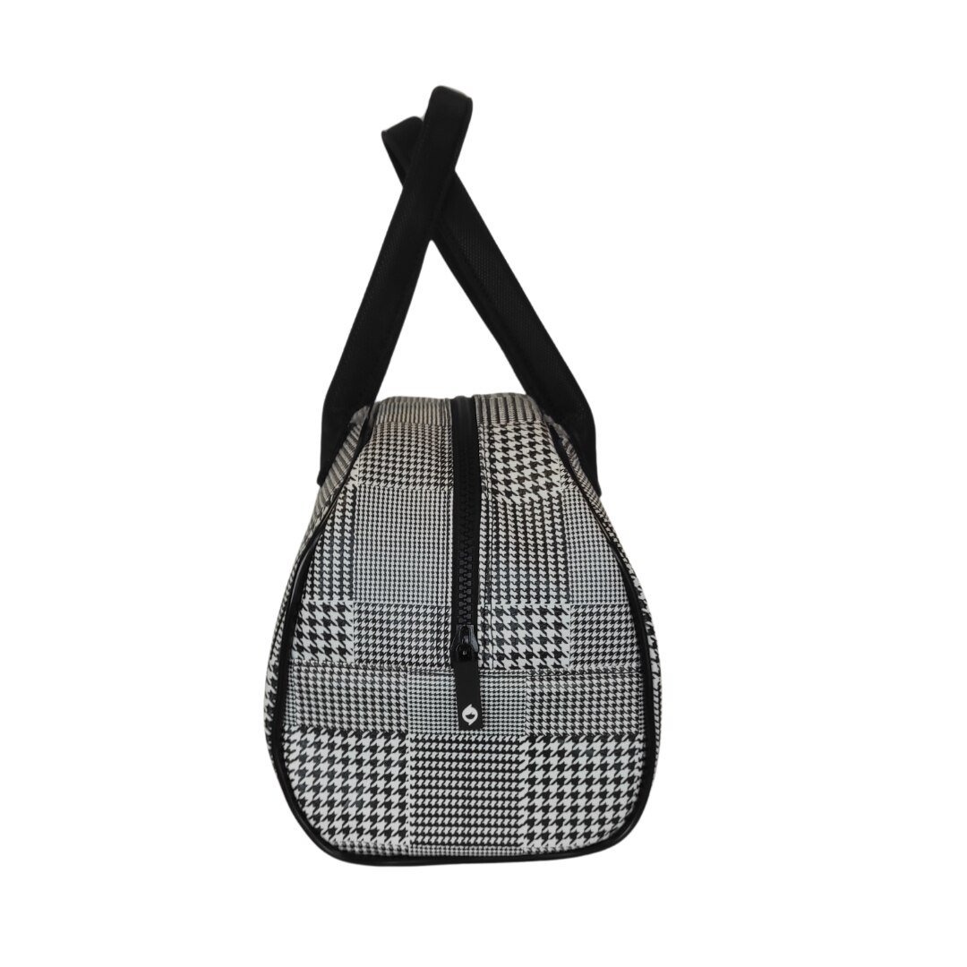 Saco Térmico CityBag Xadrez Preto-4