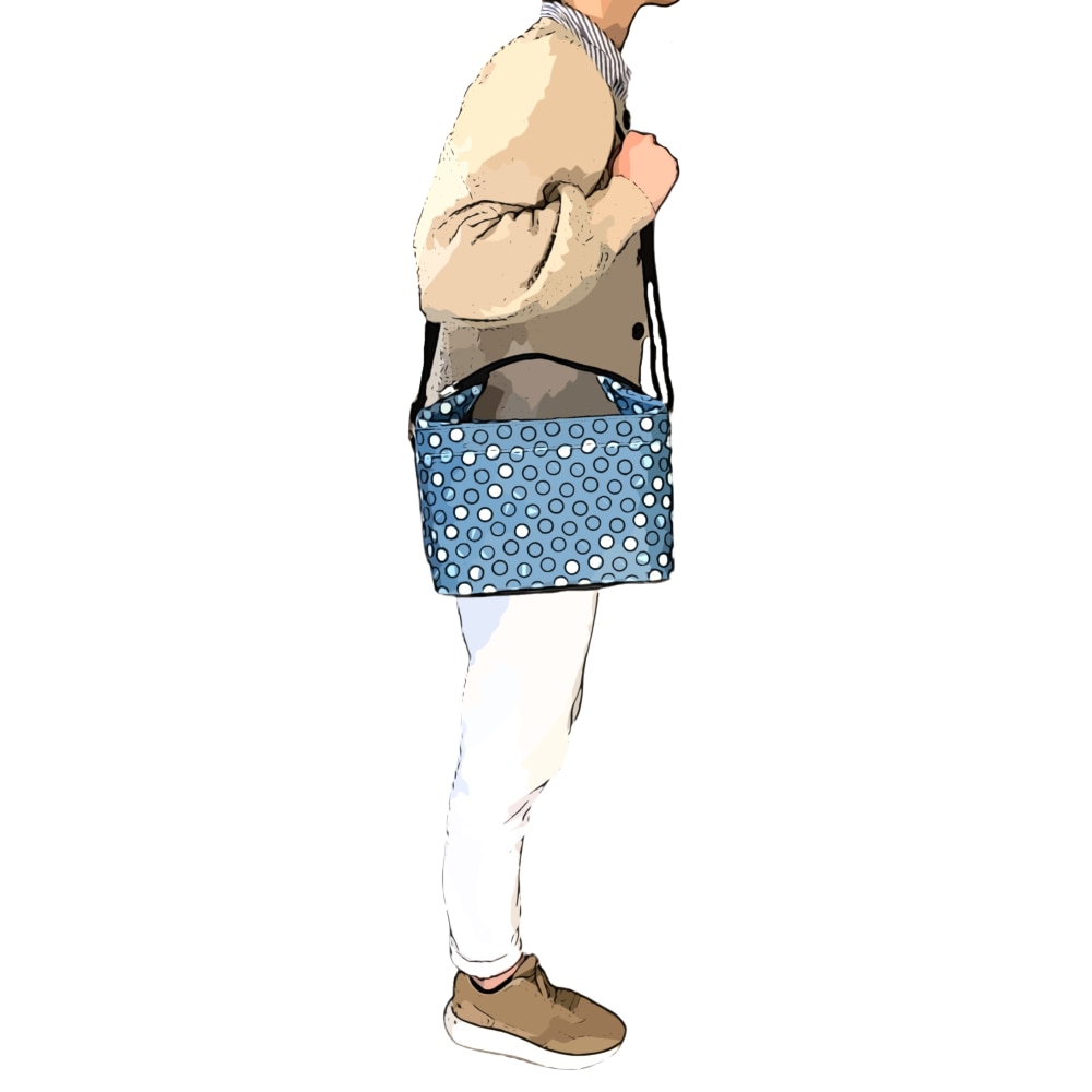 Saco Térmico Cubic Bolas Rosa-5