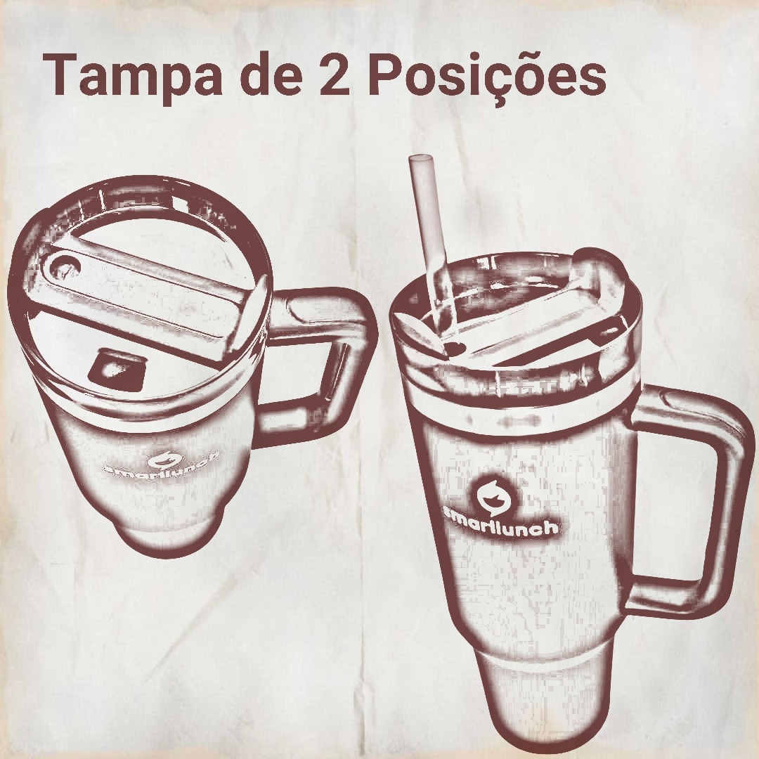 Copo Térmico Quencher H2O 1,2L Laranja-4