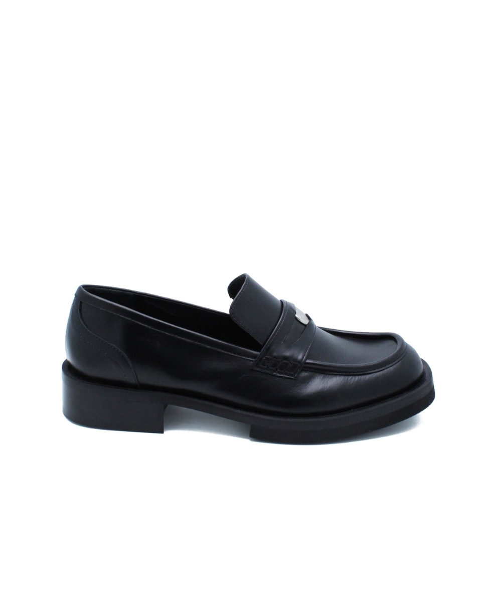 Imagem 0 de Loafers Dallas Preto em Pele