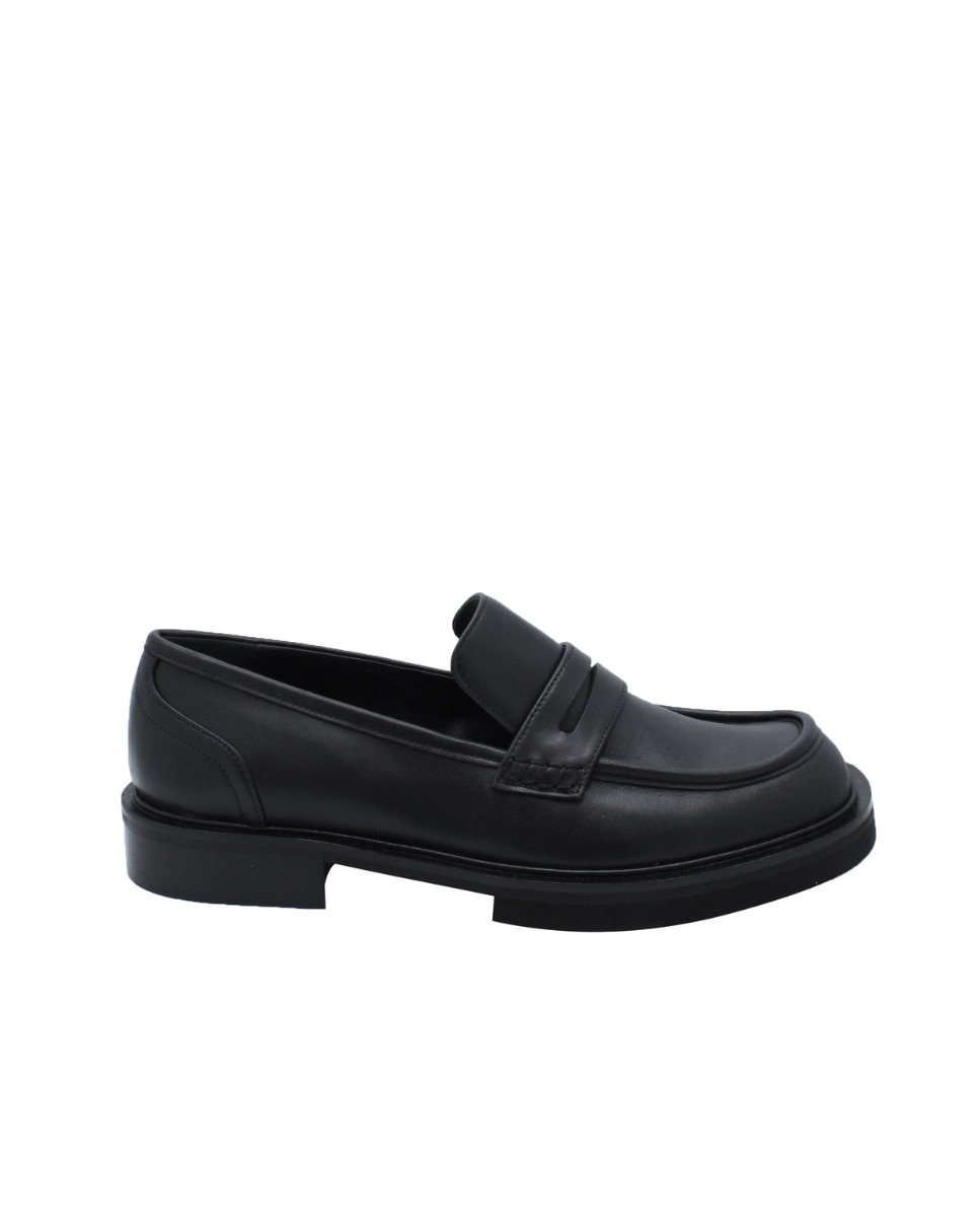 Imagem 0 de Loafers New York Black em Pele