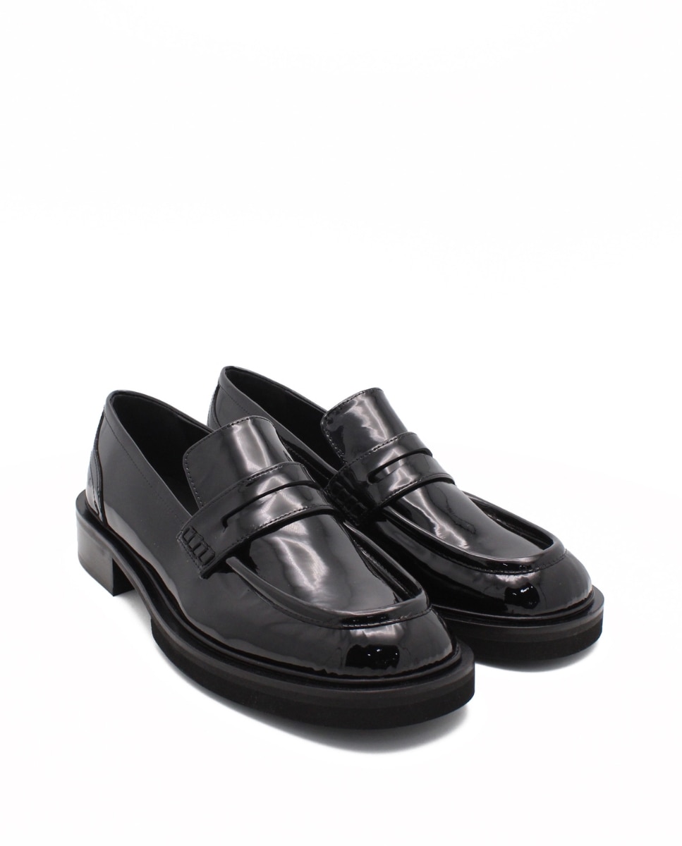 Loafers New York Preto Verniz Preto-2