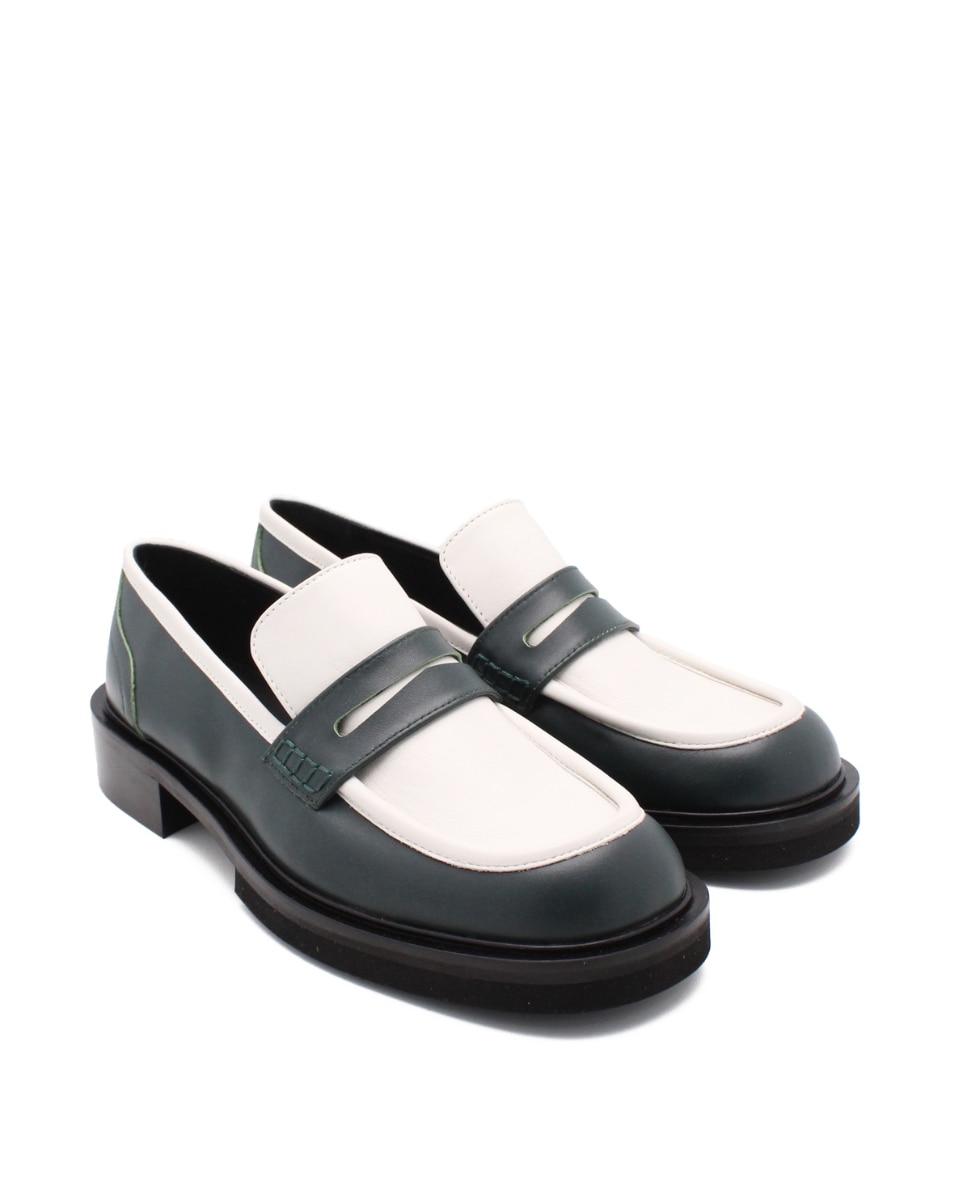 Loafers New York Olive Off White Caqui-2