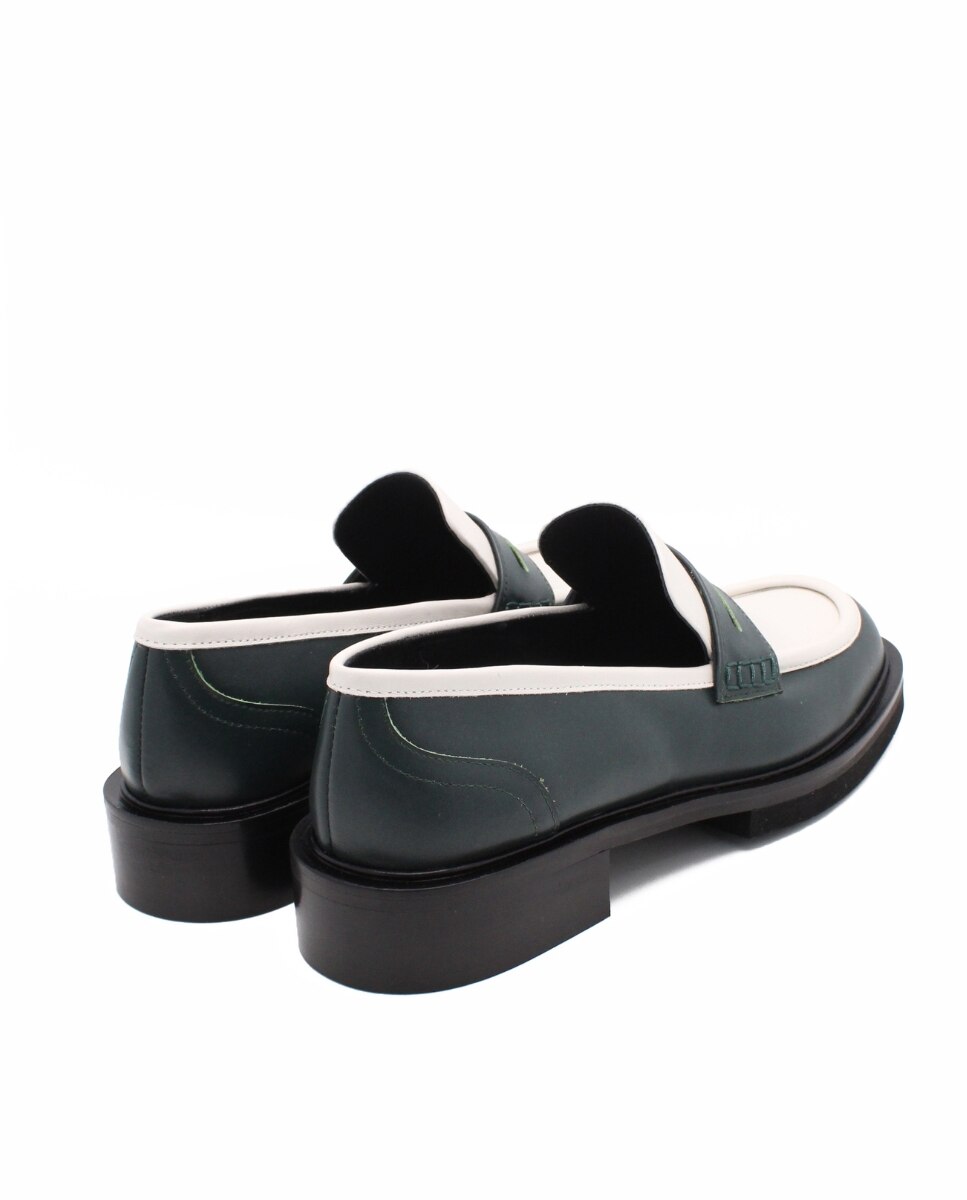 Loafers New York Olive Off White Caqui-3