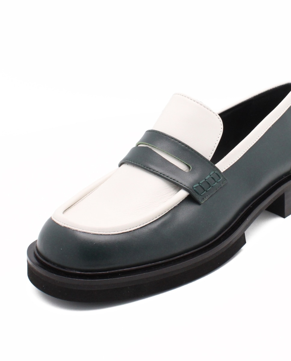 Loafers New York Olive Off White Caqui-6