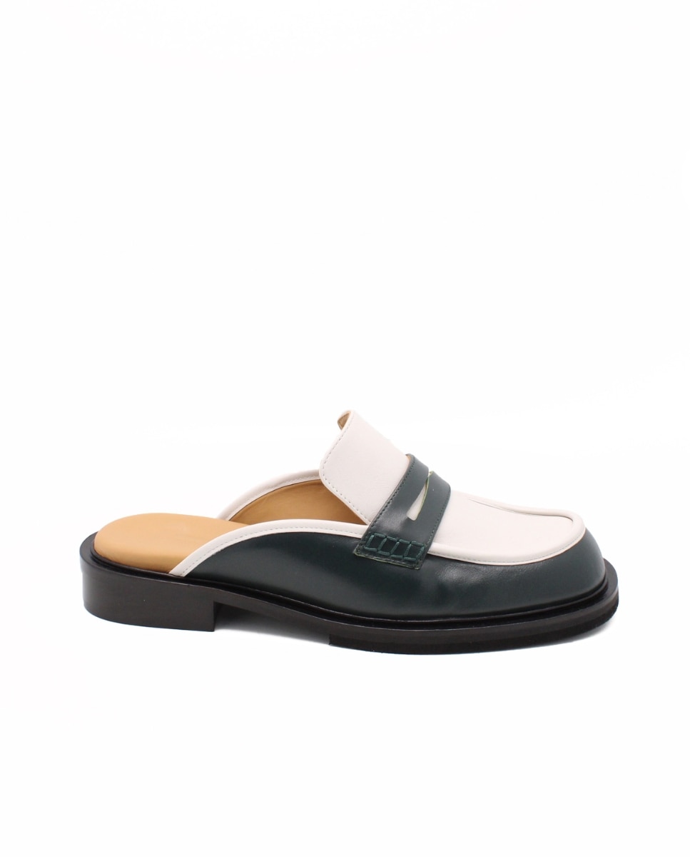 Imagem 0 de Mules Chicago Olive Off White