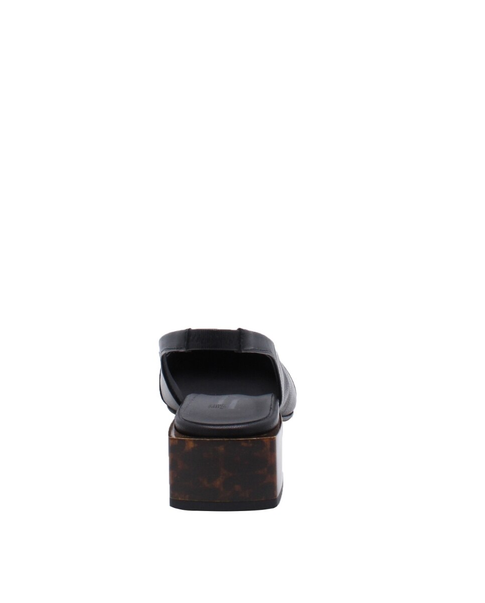 Sapatos Slingback Lisboa Black Preto-4