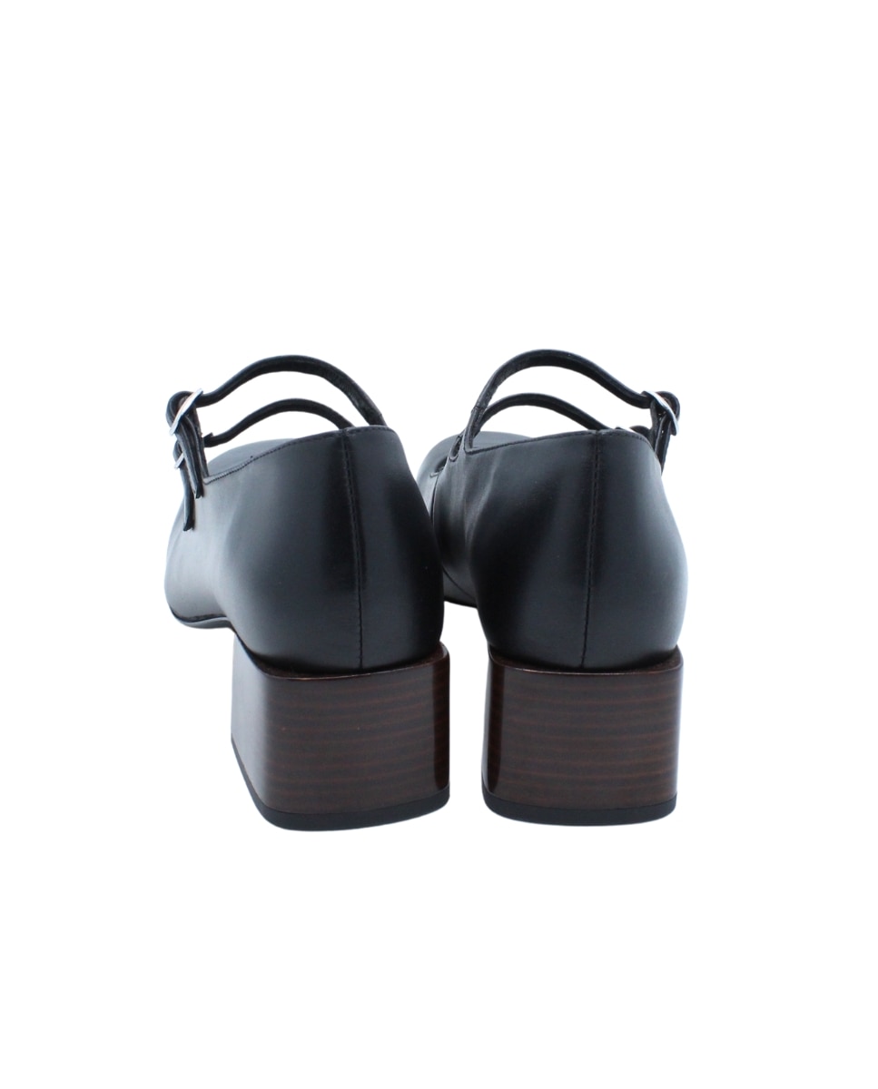 Sapatos Slingback Paris Black Preto-4