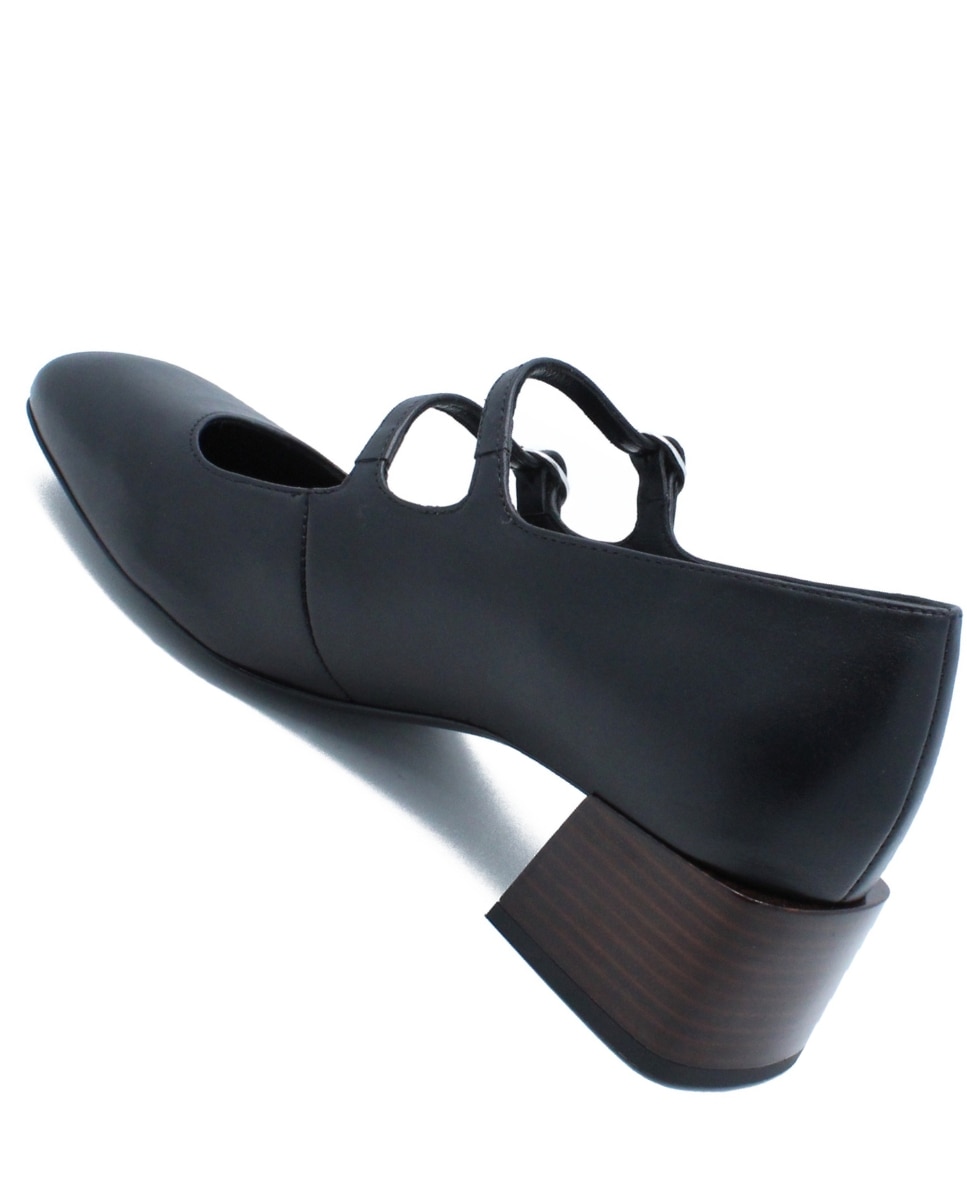 Sapatos Slingback Paris Black Preto-6