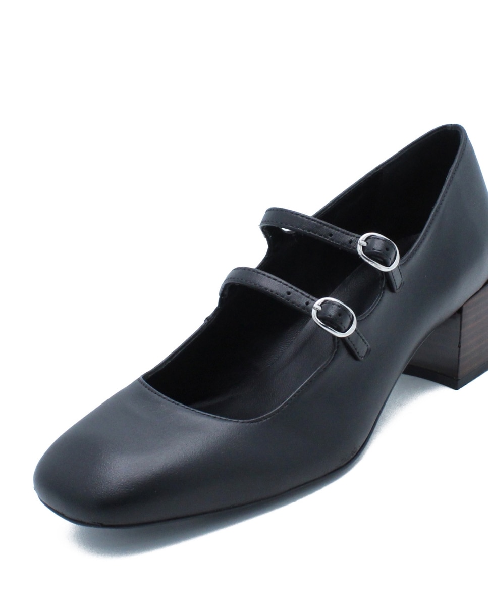 Sapatos Slingback Paris Black Preto-7