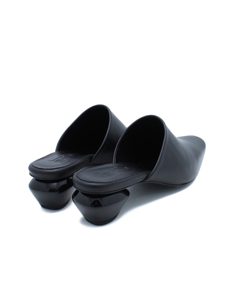 Sapatos de Salto Slingback Napoli Preto Preto-3