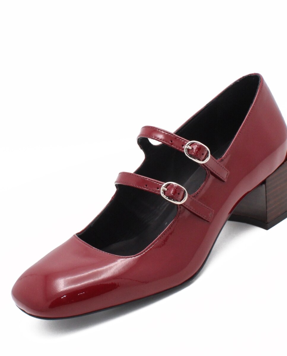 Sapatos Slingback Paris Bordeaux Bordeaux-7