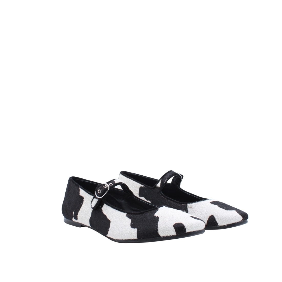 Sabrinas com padrão Cow Print Preto-2