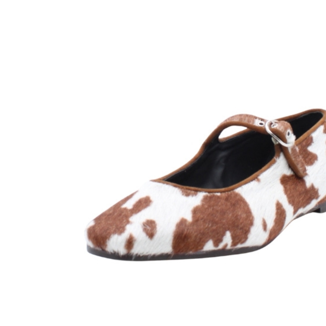 Sabrinas com padrão Animal Print Castanho-5