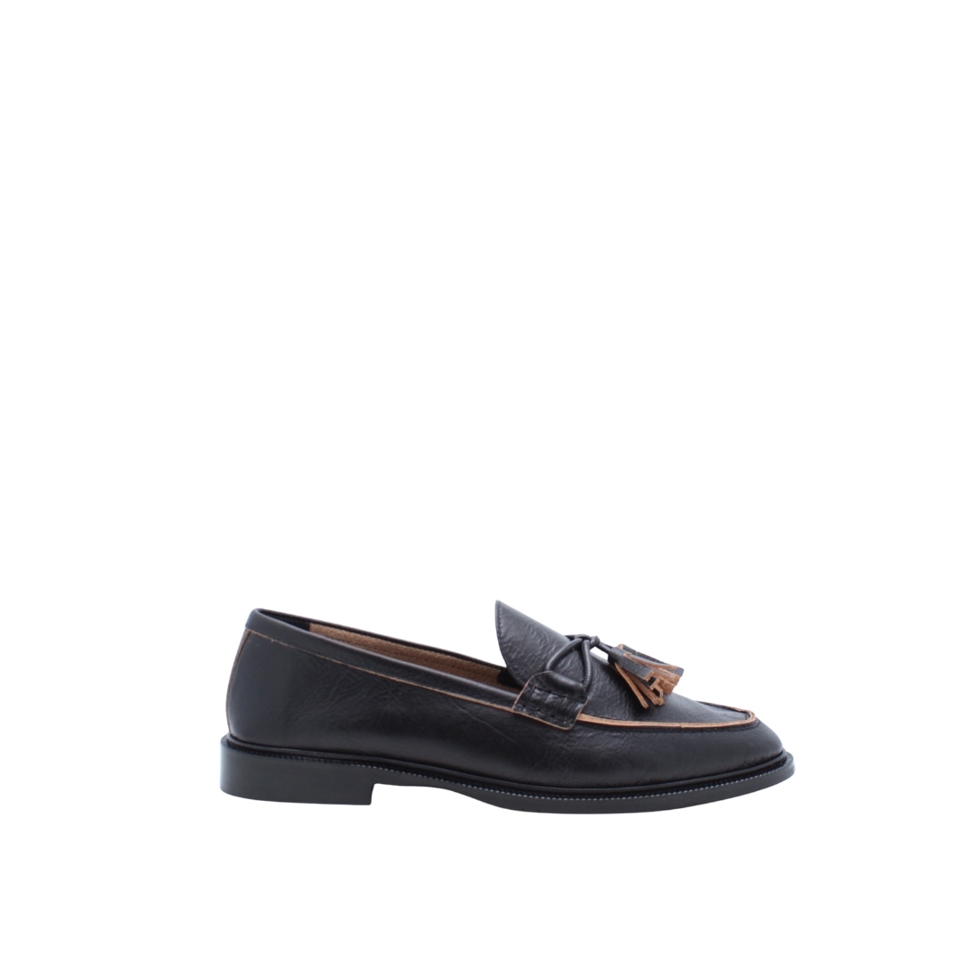 Imagem 0 de Loafers San Diego Pretos em Pele