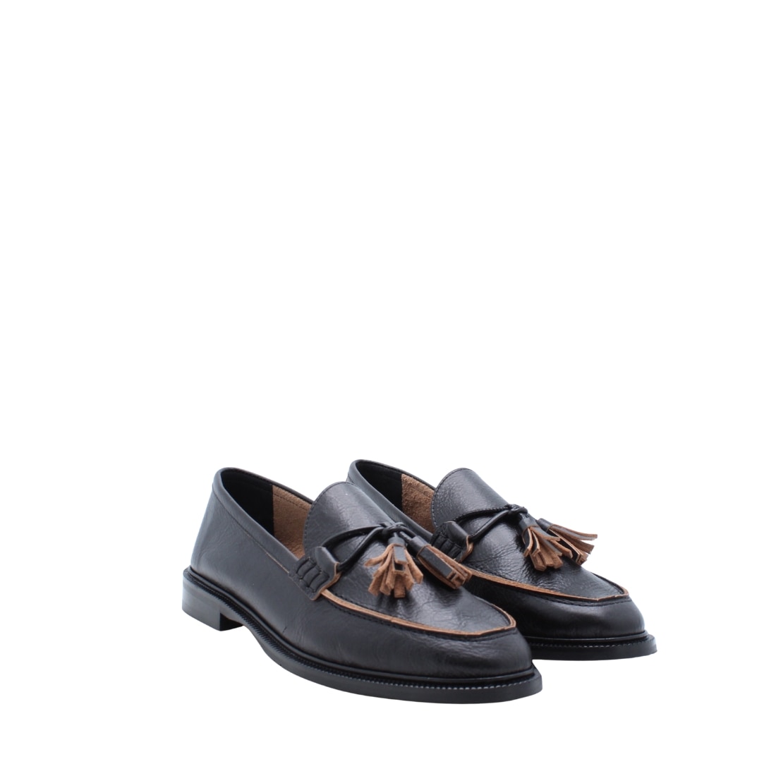 Loafers San Diego em Pele Preto-2