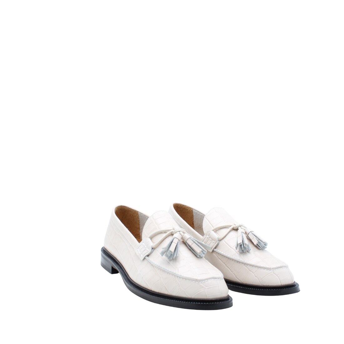 Loafers San Diego em Pele Bege-2