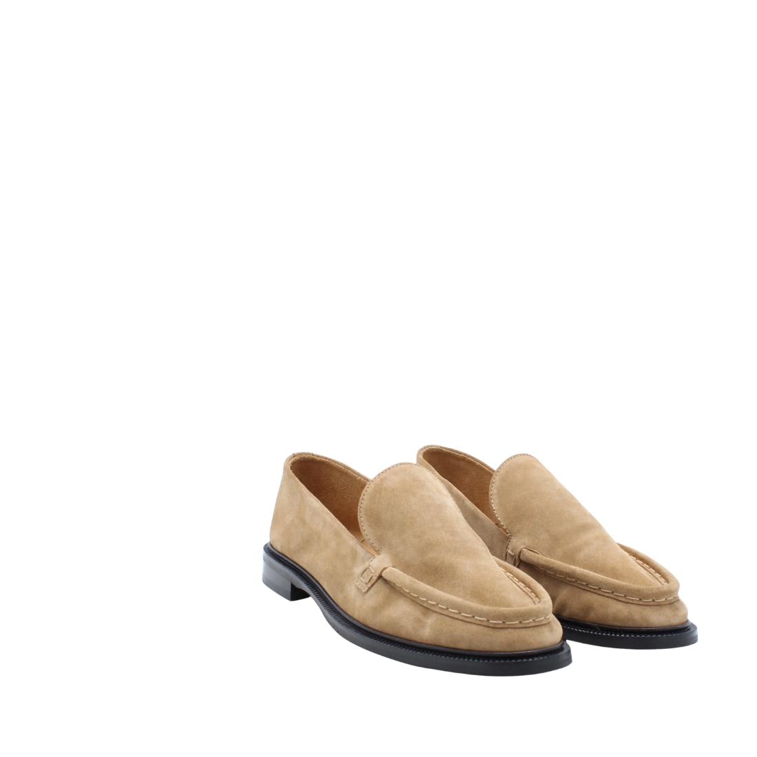 Loafers Ericeira Camel em Suede Camel-2