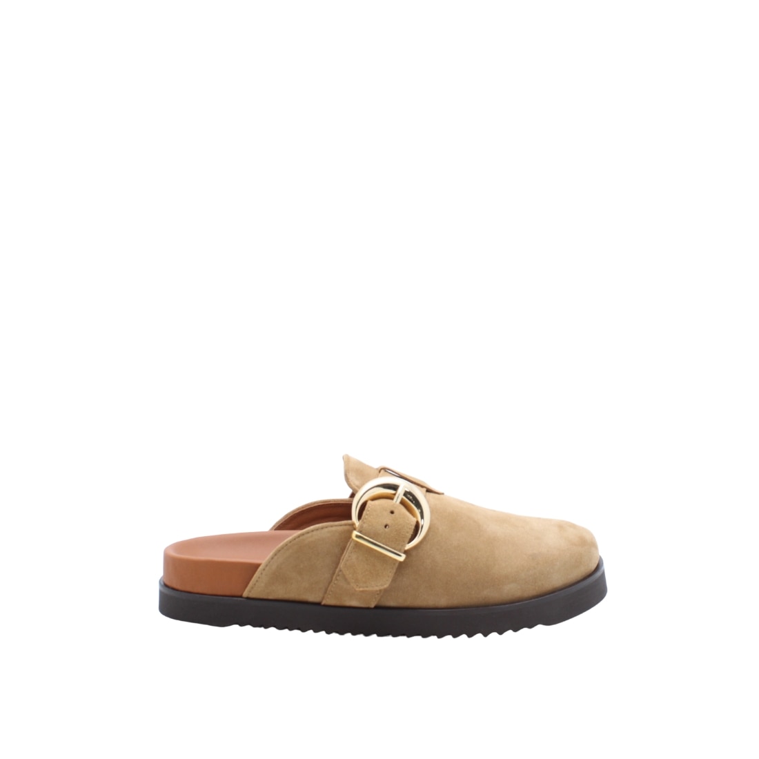 Imagem 0 de Mules Oslo Camel em Suede
