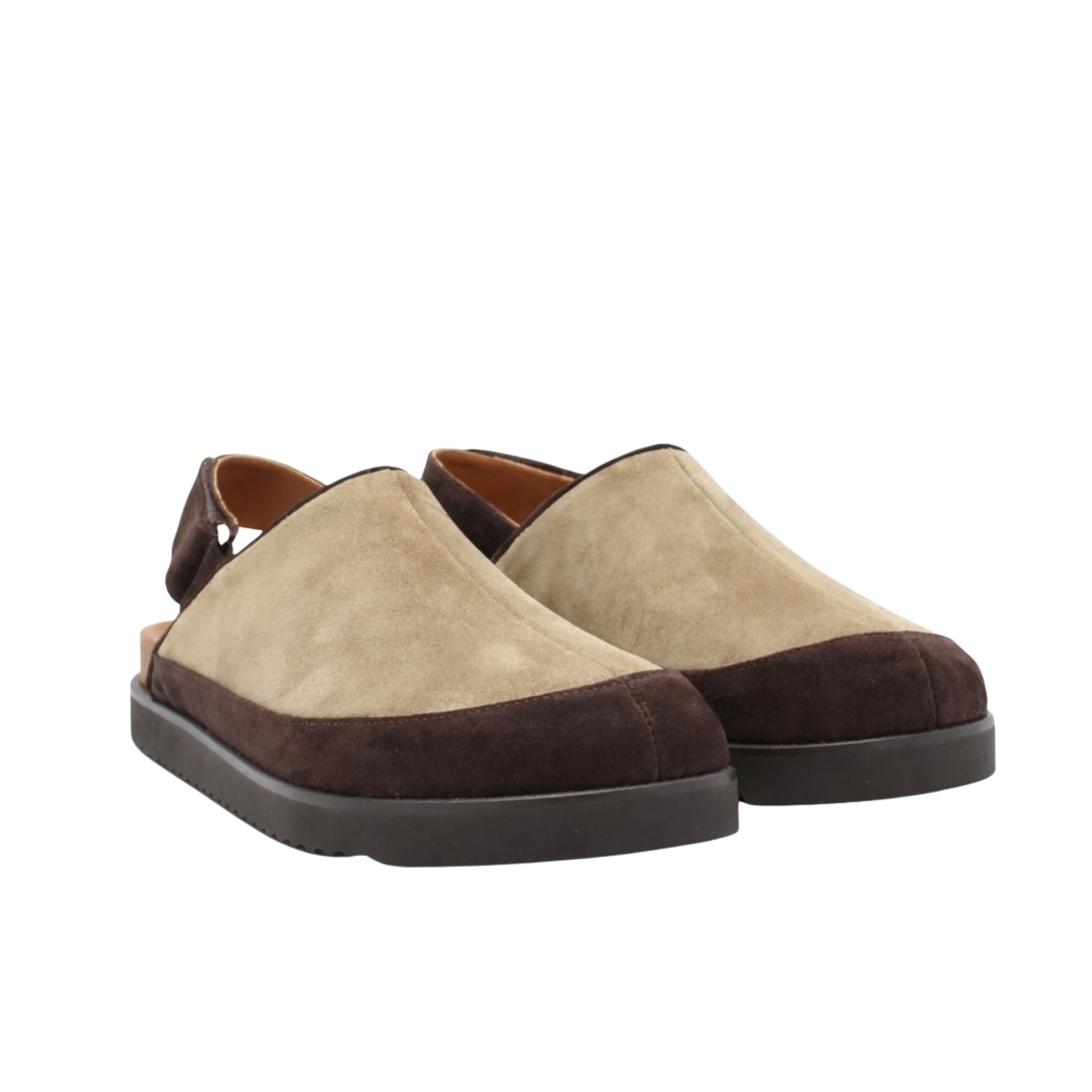 Mules Copenhaga DK Brown Beige Castanho-2
