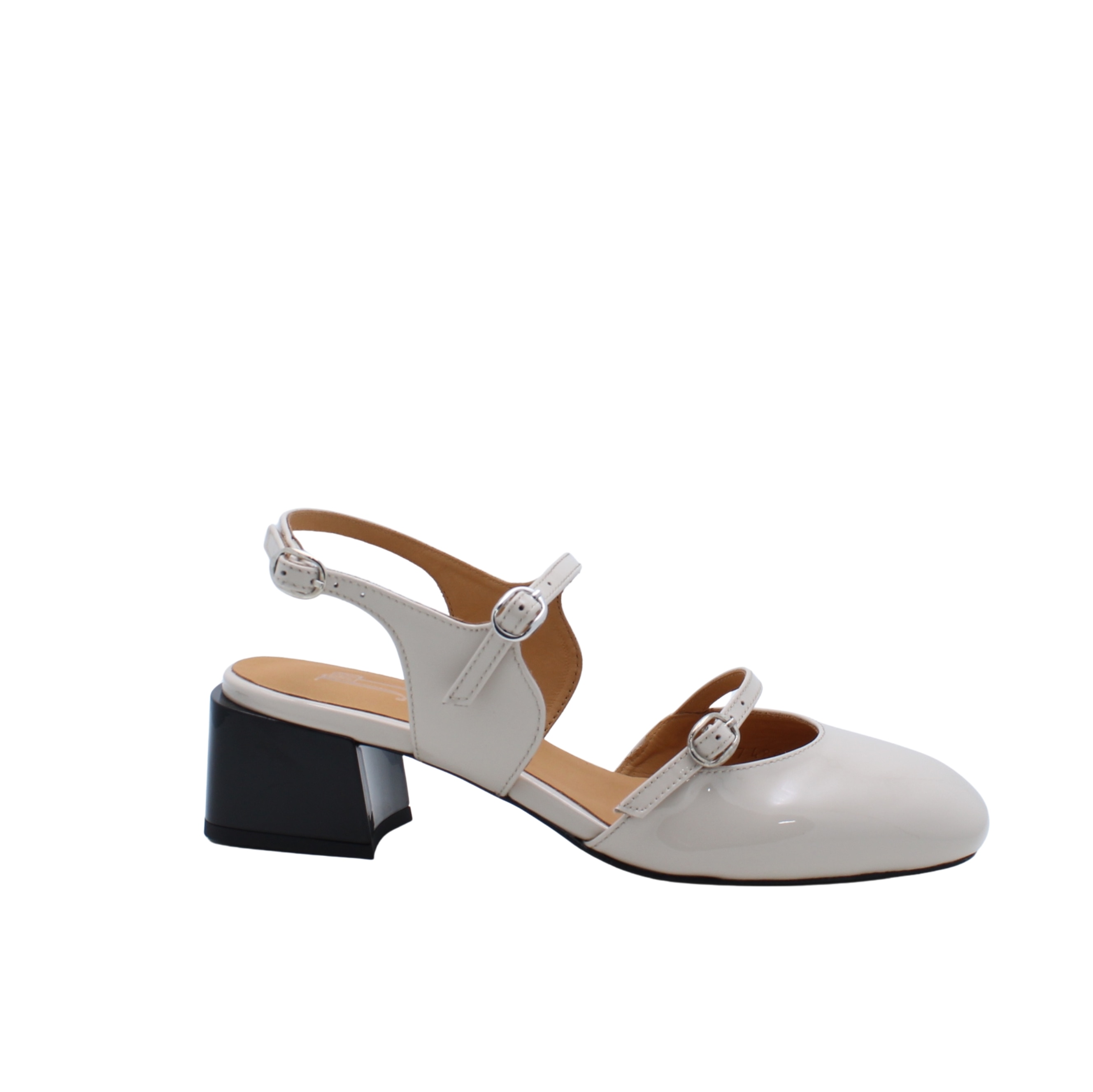 Imagem 0 de Sapatos Mary Jane Slingback Santorini em Pele