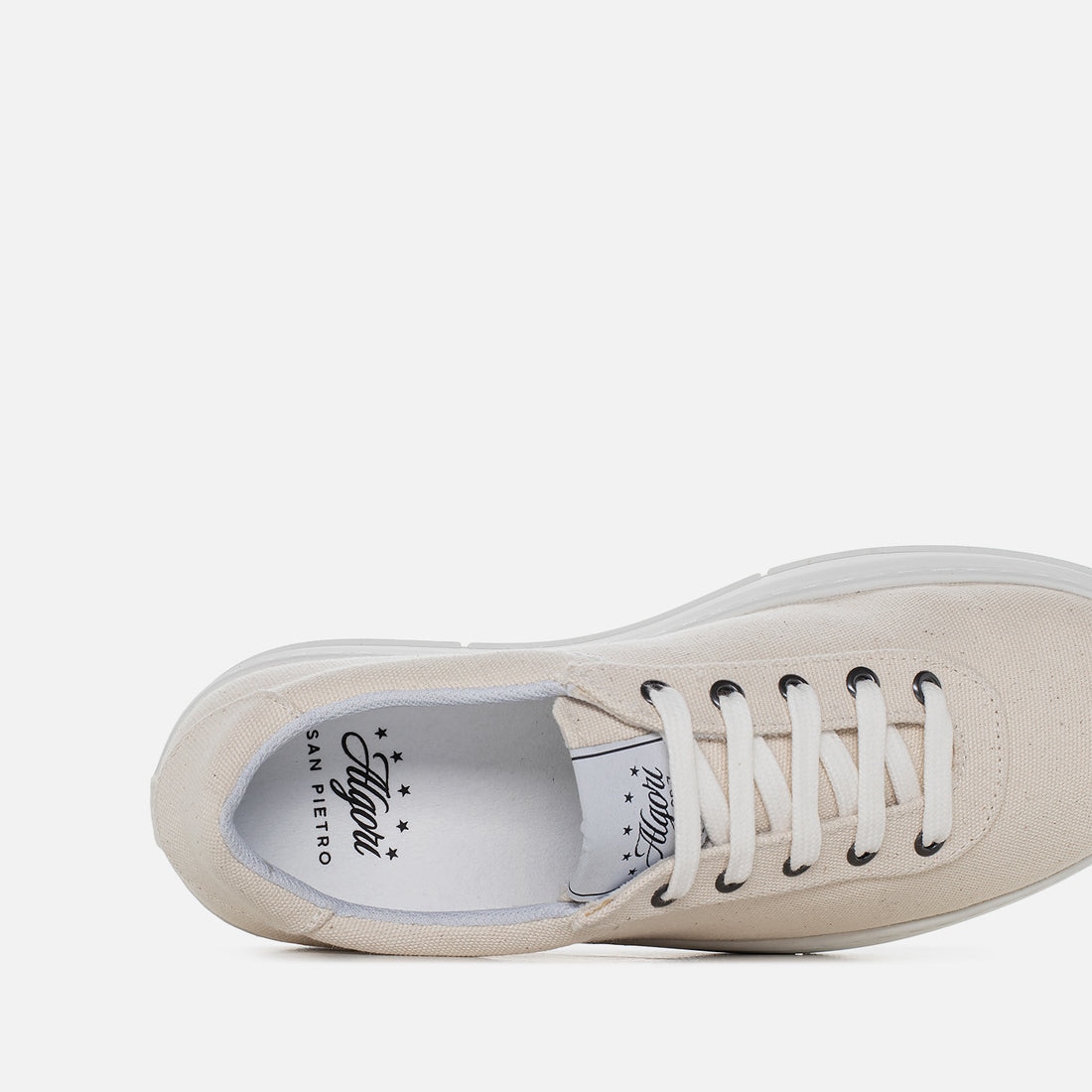 San Pietro 22.7 Ecru Sneaker Natural-5