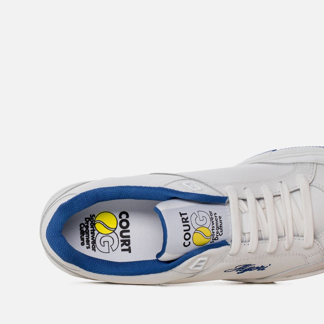 Court OG Blue Sneaker Azul-5