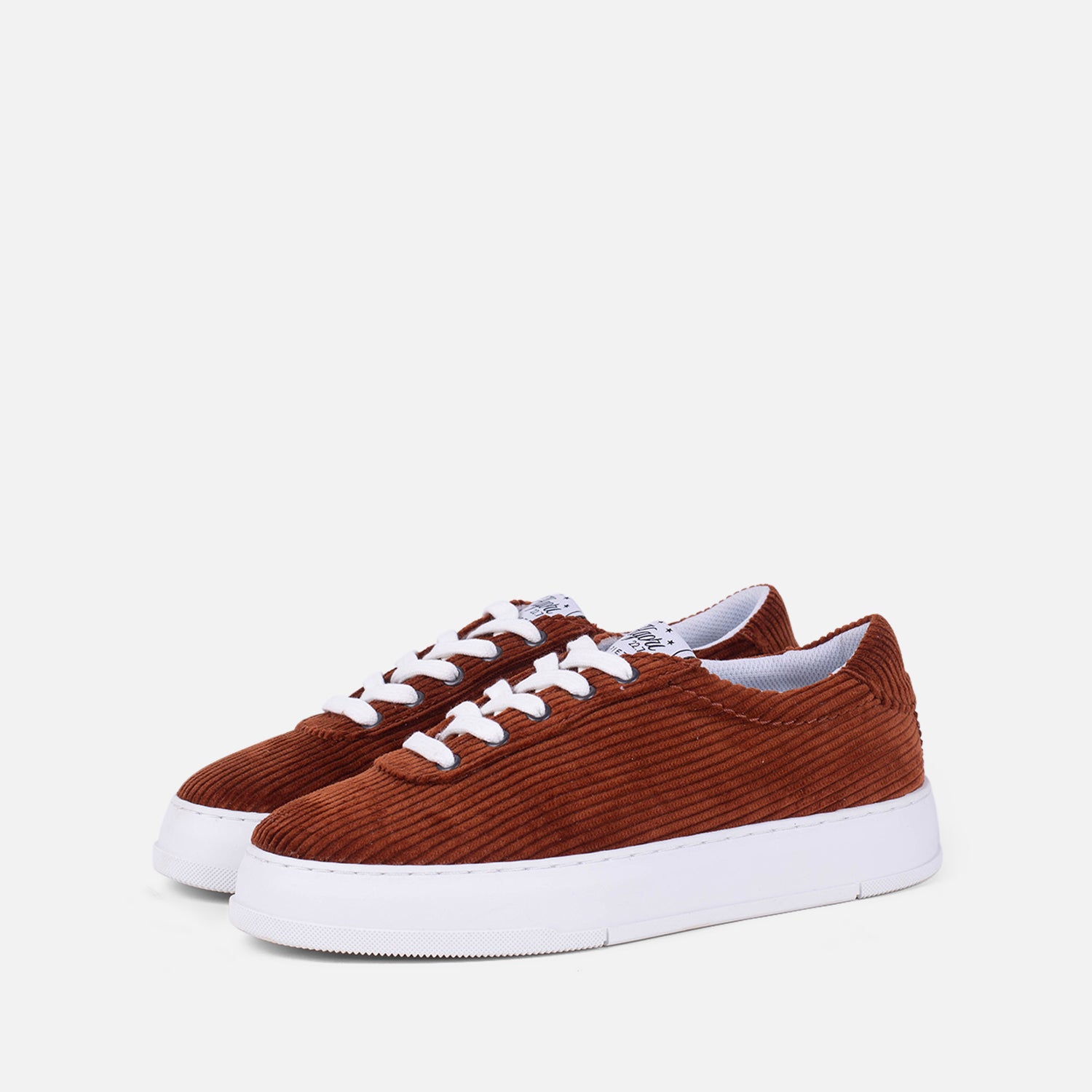 San Pietro 22.7 Corduroy Dark Orange Sneaker Laranja-2