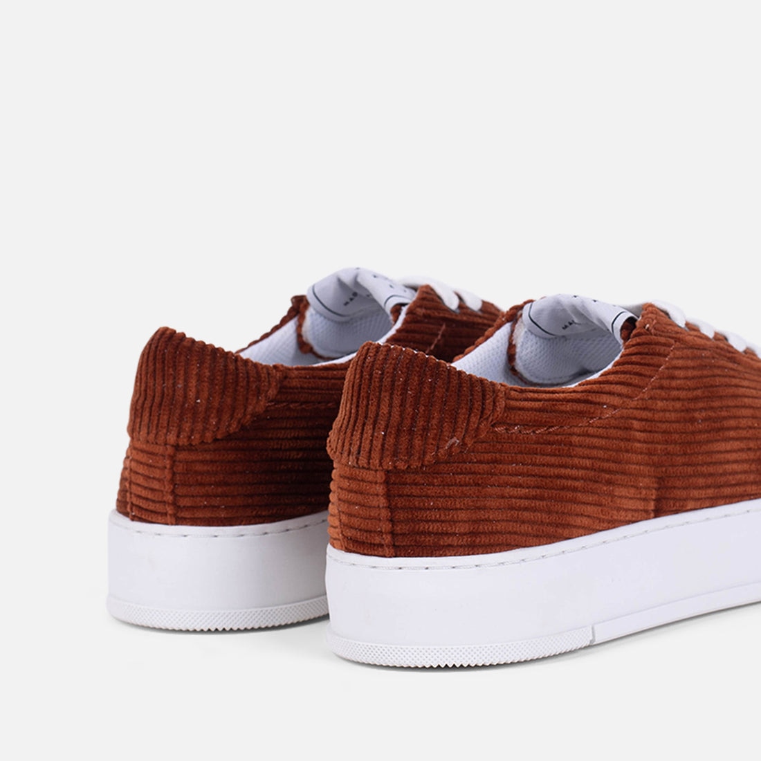 San Pietro 22.7 Corduroy Dark Orange Sneaker Laranja-4