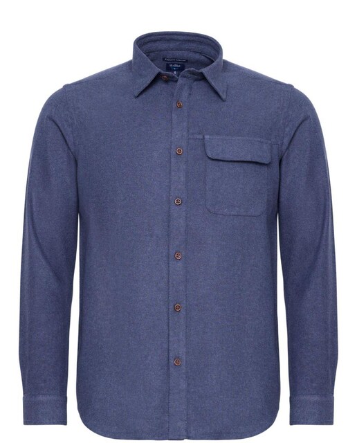 Imagem 0 de Camisa Lisa 100% Algodão com Bolso Frontal
